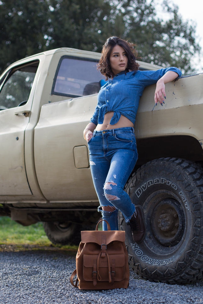 The Dust Company | Backpack Mod 103 brown