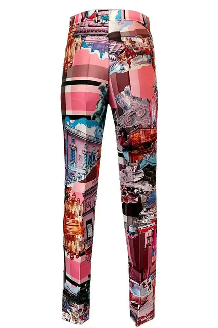 Classic Suit Pants - Stockholm Royal Pink
