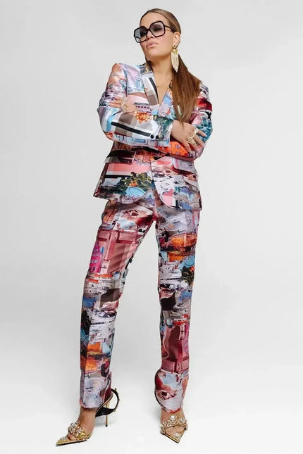 Classic Suit Pants - Stockholm Royal Pink