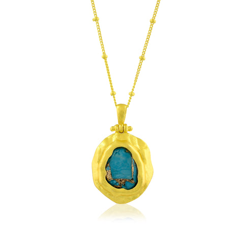 Arvino | Turquoise Mineral Necklace
