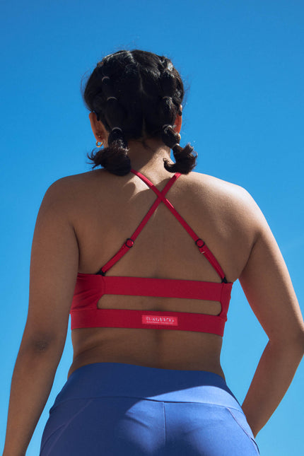 RUBISNACKS Barcelona | Artemis Sports Bra coral pink