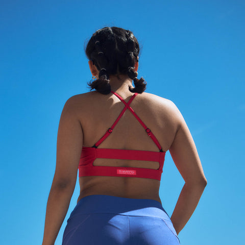 RUBISNACKS Barcelona | Artemis Sports Bra coral pink