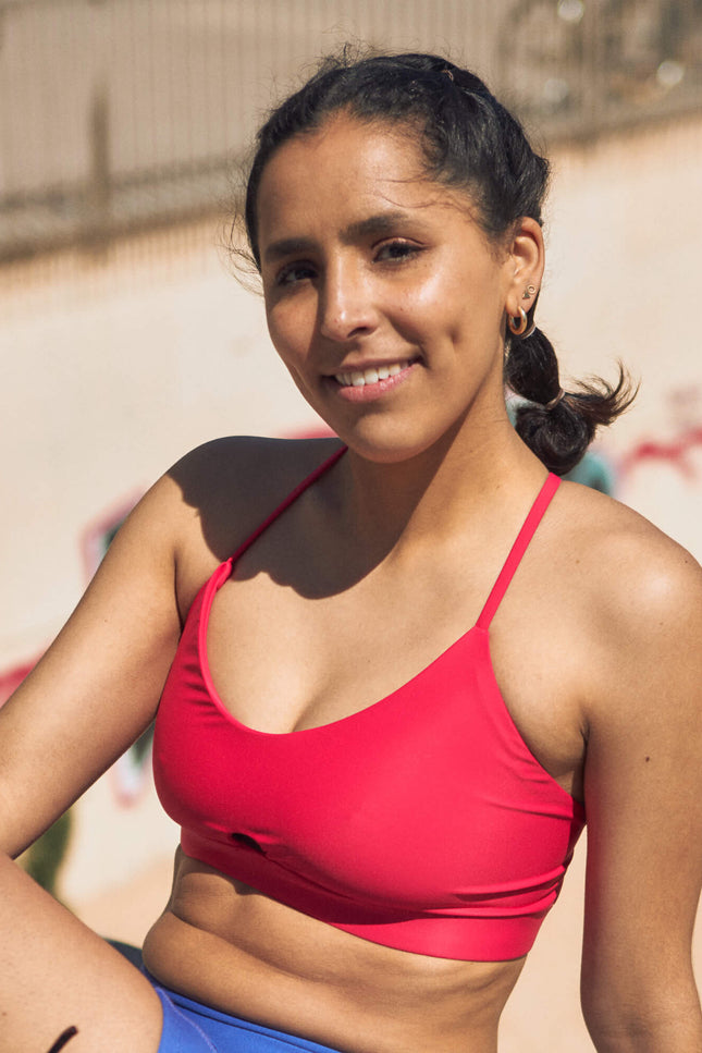 RUBISNACKS Barcelona | Artemis Sports Bra coral pink