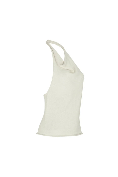 Creamy Top Cream NORGÄTE alpaca knitwear sustainably made in Peru