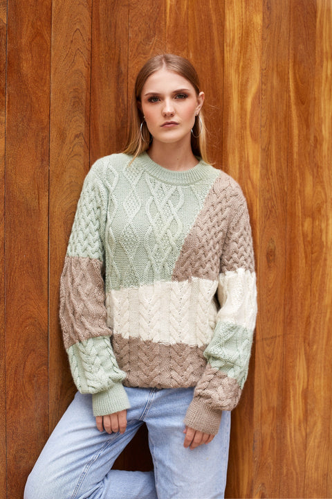 Cronos Sweater NORGÄTE alpaca knitwear sustainably made in Peru