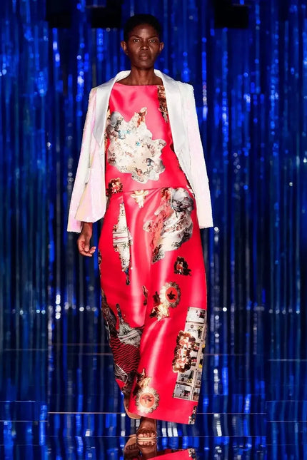Custom-Made Evening Skirt - Special Print