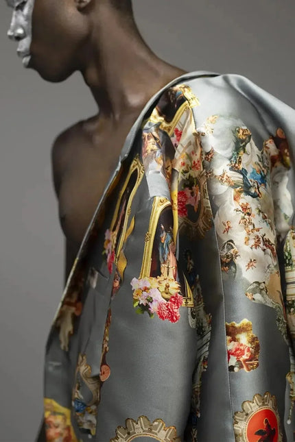 Custom-Made Men's Tailored Blazer - Special Print