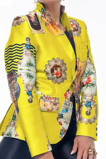Custom-Made Tailored Blazer - Special Print