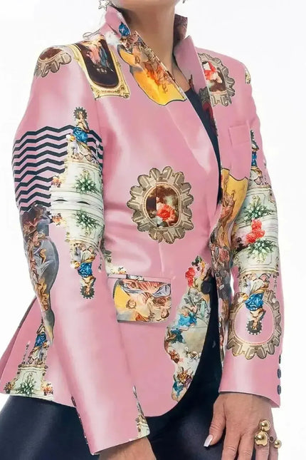 Custom-Made Tailored Blazer - Special Print