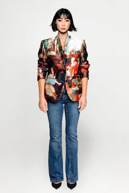 Custom-Made Tailored Blazer - Special Print