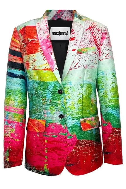 Custom-Made Tailored Blazer - Special Print