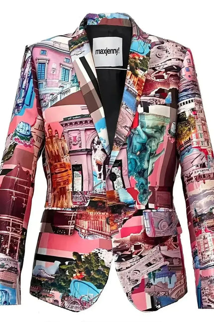 Custom-Made Tailored Blazer - Special Print