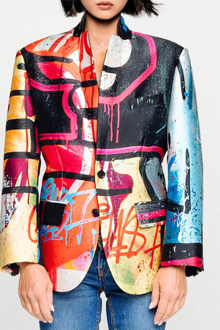 Custom-Made Tailored Blazer - Special Print