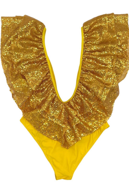 Julia Clancey I Victory Yellow w cekiny