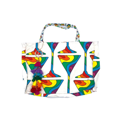 Julia Clancey I Martini podwójna Tote torba