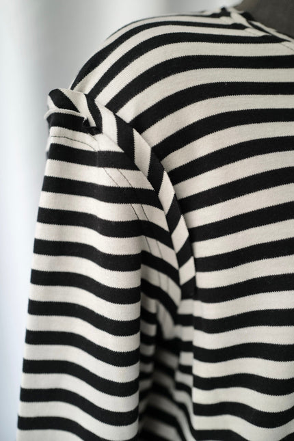 Striped Organic Cotton Long-sleeve NICA