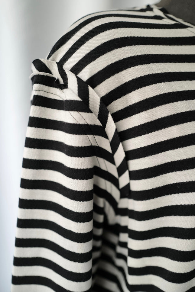 Striped Organic Cotton Long-sleeve NICA