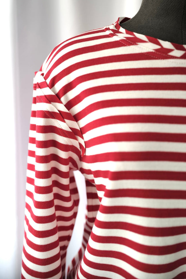 Striped Organic Cotton Long-sleeve NICA