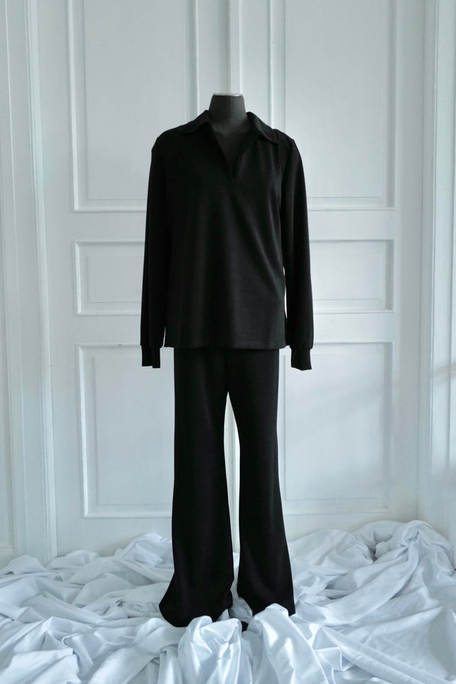 Suede-Touch Cupro Trousers (Back to stock)
