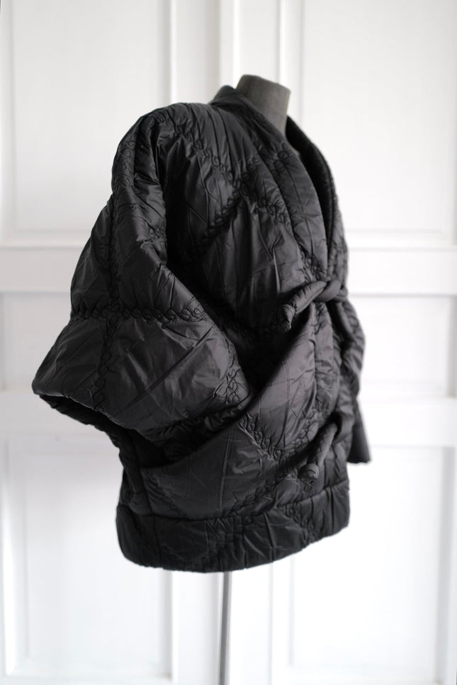 Anna Led | Quilted  Kimono KYOTO With Large Pockets and Tie Closure