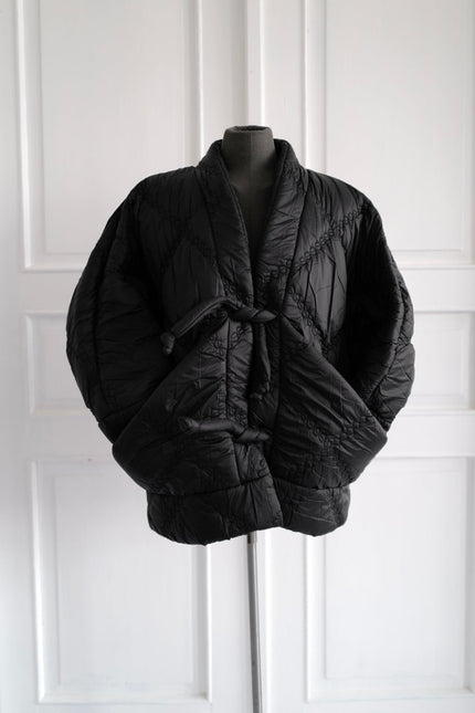 Quilted  Kimono KYOTO With Large Pockets and Tie Closure