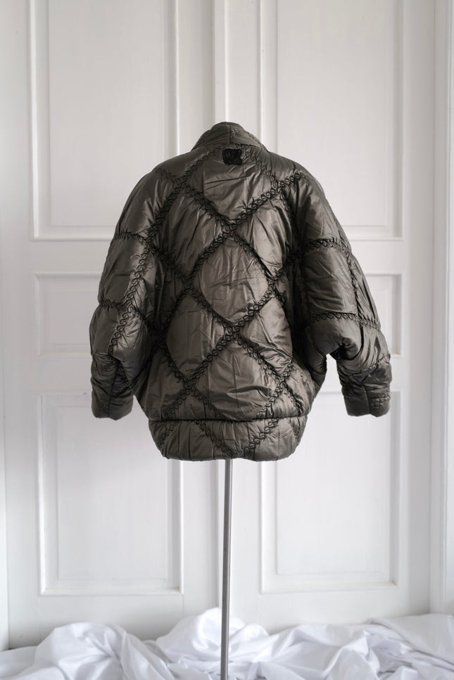 Anna Led | Quilted Kimono KYOTO OLIVE With Large Pockets