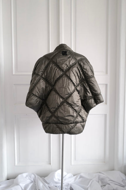Anna Led | Quilted Kimono KYOTO OLIVE With Large Pockets