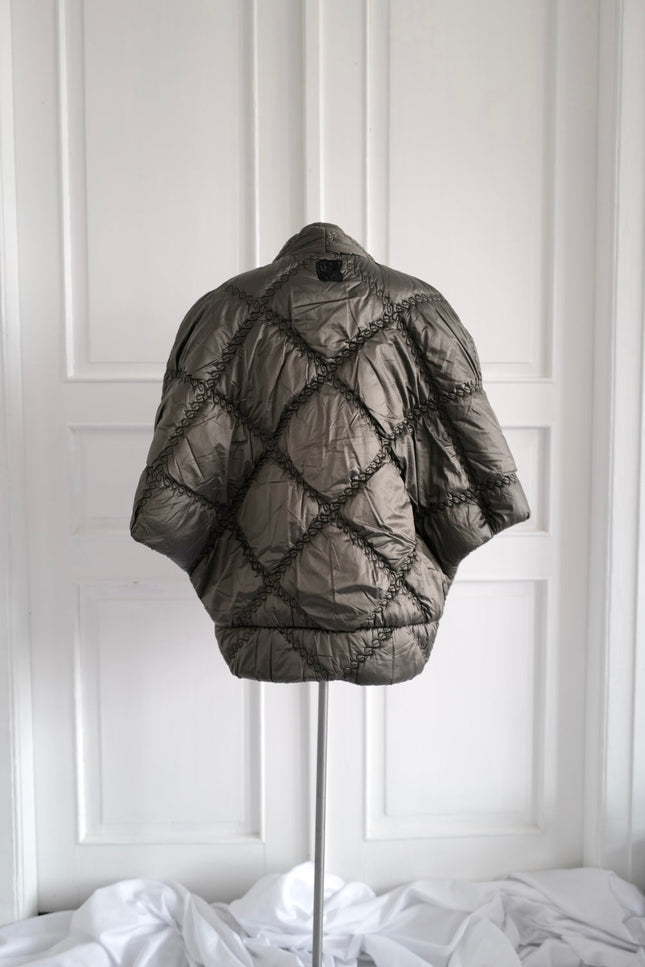 Anna Led | Quilted Kimono KYOTO OLIVE With Large Pockets