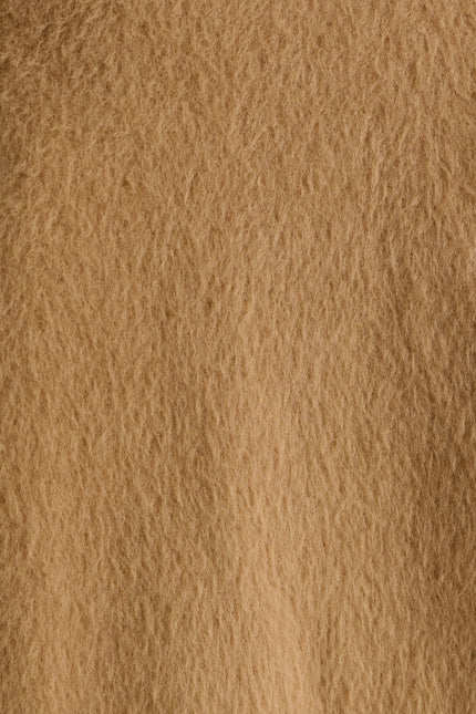 Donalda Camel Cocoon Coat - Styled