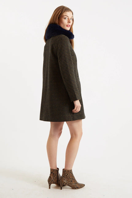 Dryden Warwick Check Coat - Detail 3