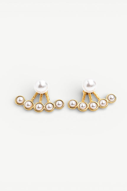 Miss Cecilia | Moonrise Fan Earrings