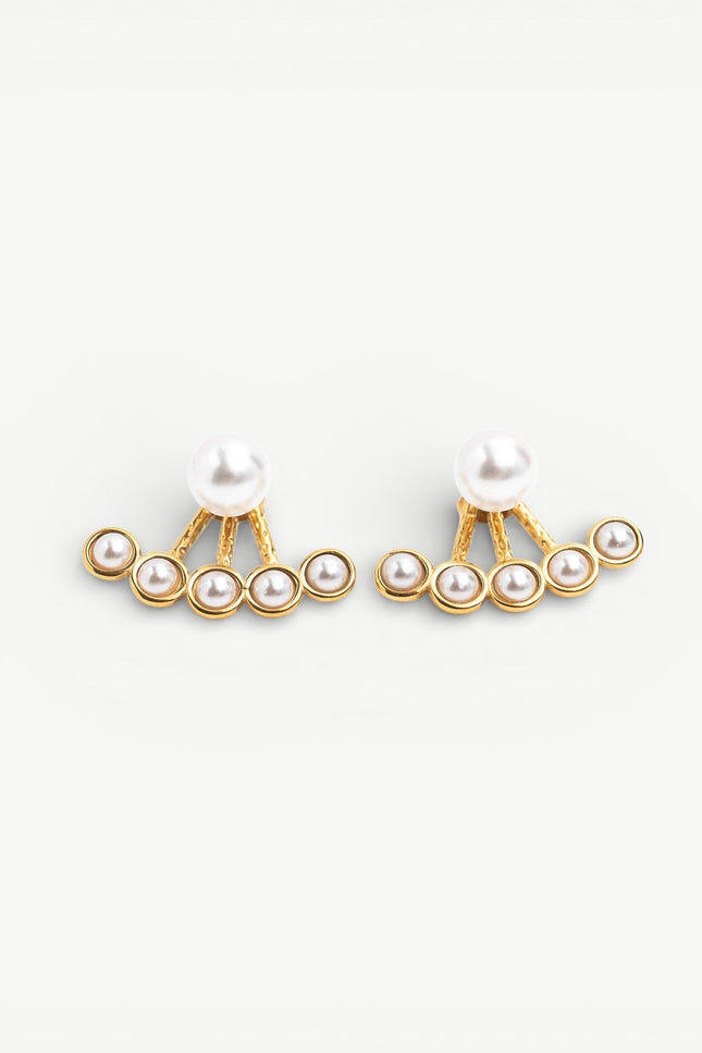Miss Cecilia | Moonrise Fan Earrings
