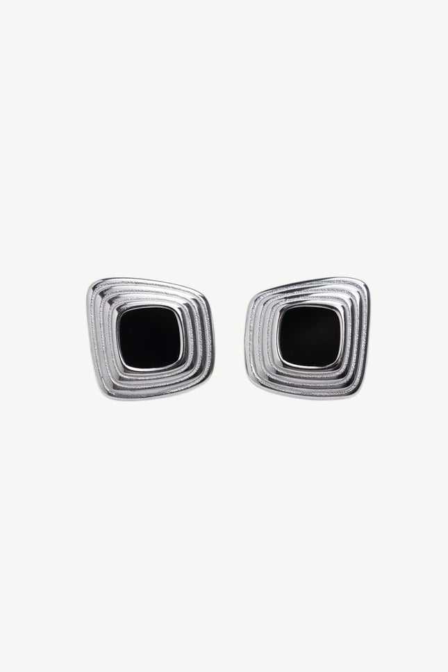 Miss Cecilia | Frame Noir Studs