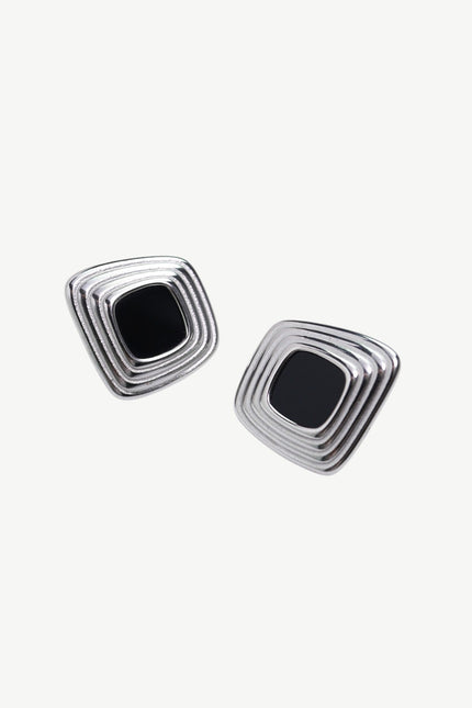 Miss Cecilia | Frame Noir Studs