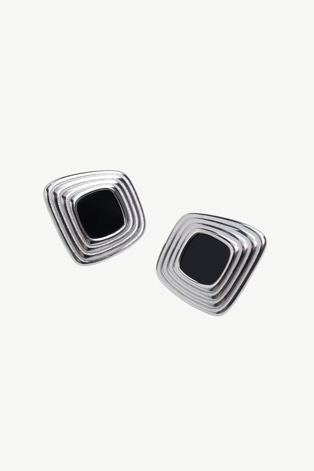 Miss Cecilia | Frame Noir Studs