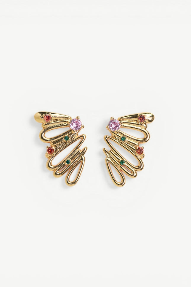 Miss Cecilia | Aurora Wing Earrings