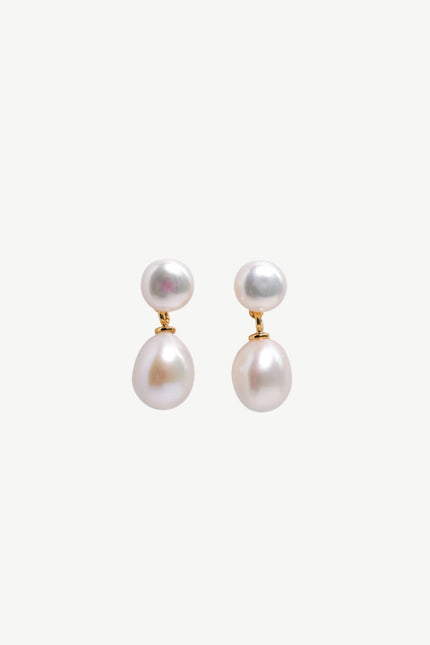 Miss Cecilia | Freshwater Pearl Drop Earrings