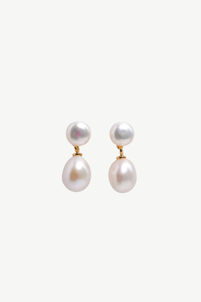 Miss Cecilia | Freshwater Pearl Drop Earrings