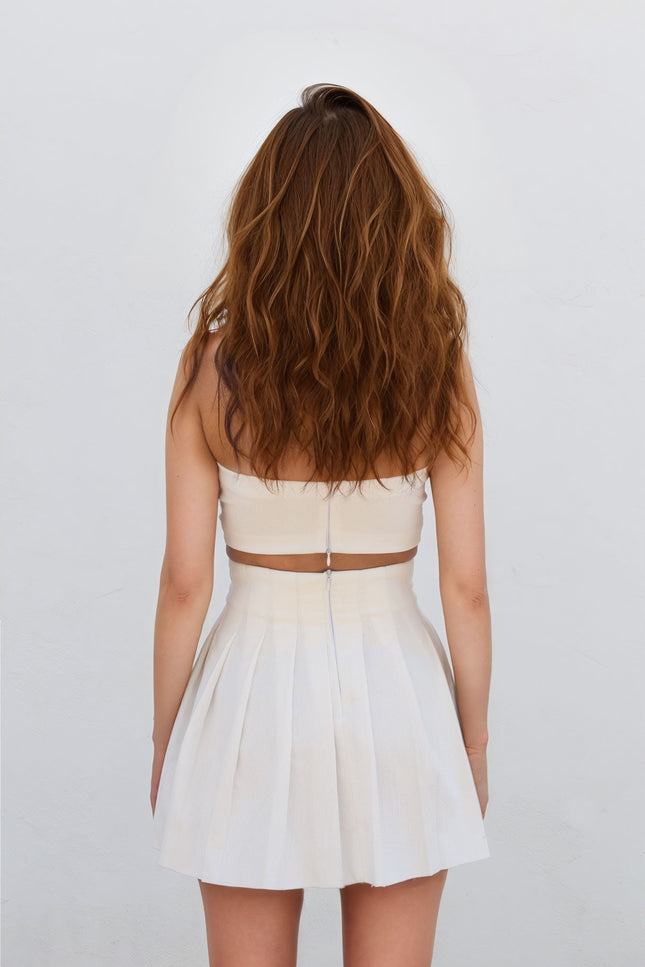 MySimplicated | Mini Skirt and Top Ribbed Fabric