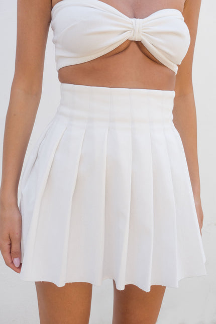 MySimplicated | Mini Skirt and Top Ribbed Fabric
