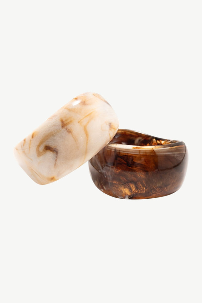 Miss Cecilia | Bransoletka z roztopionego marmuru