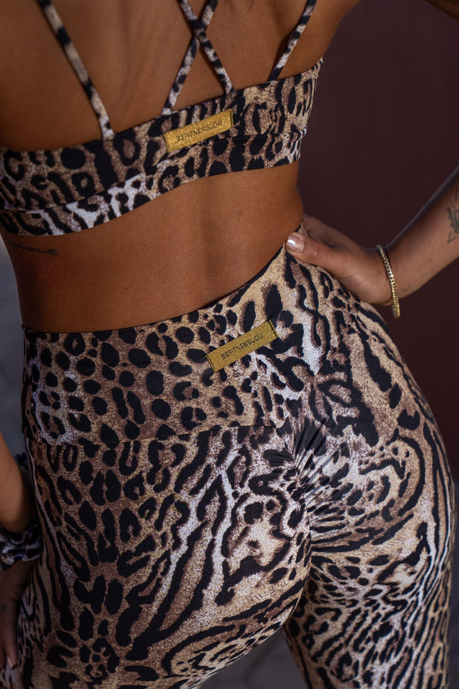 Befitnesslou | Legging Leopard queen print