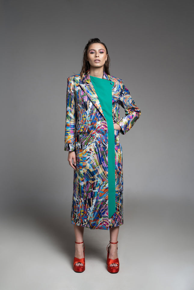 Psychedelic Overdose | Firework Long Coat