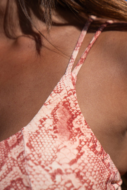 Befitnesslou | Bra Coral Snake print