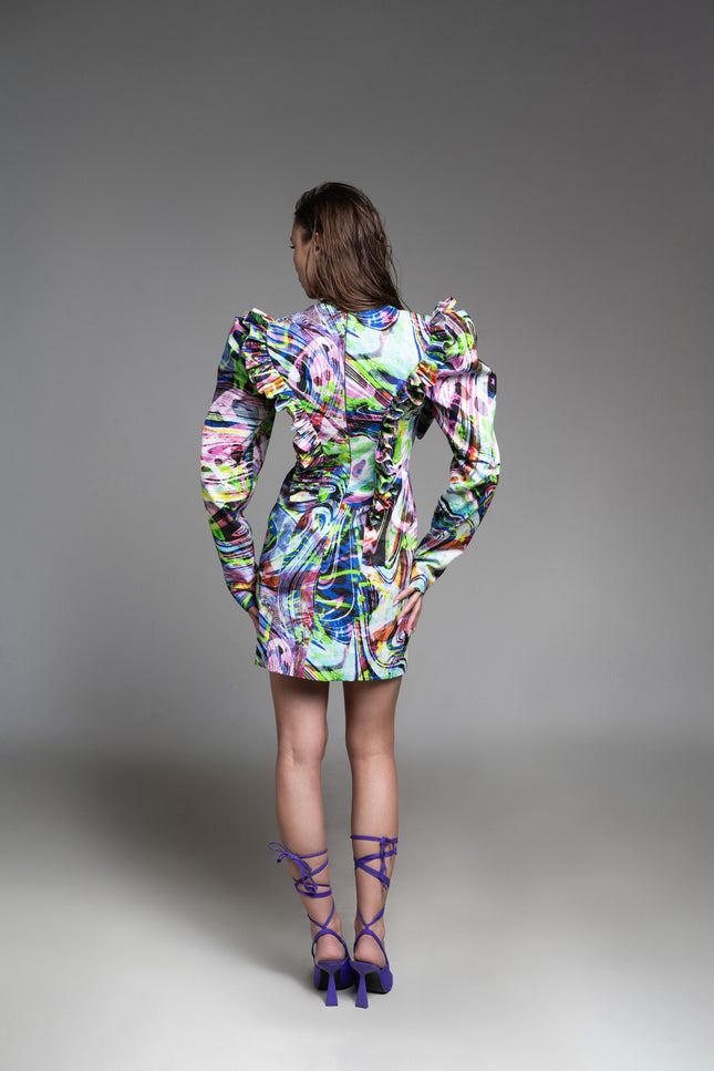 Psychedelic Overdose | Sukienka mini Angel