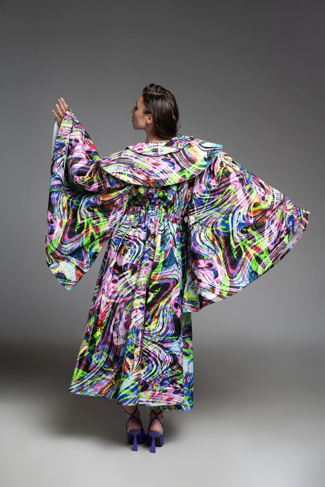 Psychedelic Overdose | Ophelia Long Coat