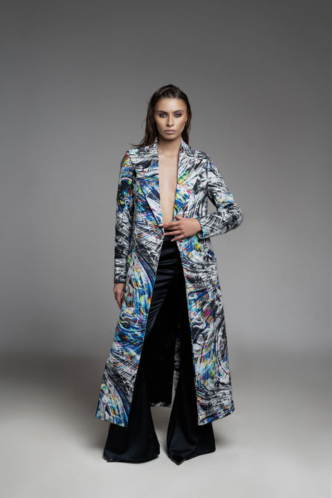Psychedelic Overdose | Space Long Coat