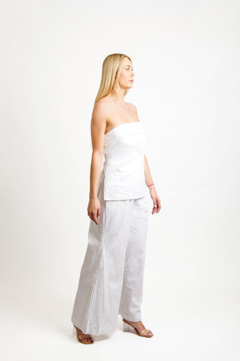 Muda Clothing | Top Samantha white