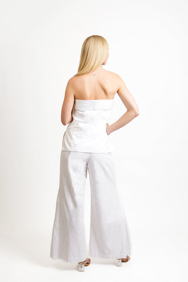 Muda Clothing | Top Samantha white