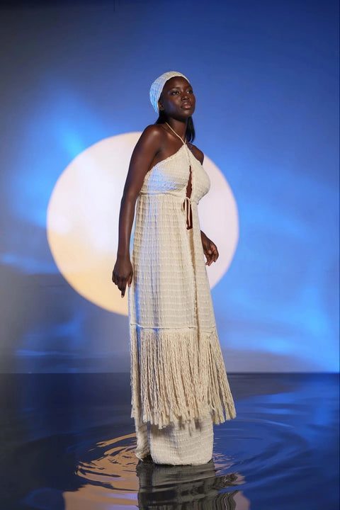 Zhenabia | Zaria Fringe Top